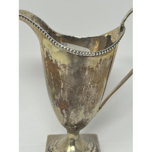 171 - A George III silver cream jug, London 1782