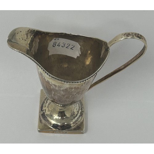 171 - A George III silver cream jug, London 1782