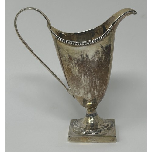 171 - A George III silver cream jug, London 1782