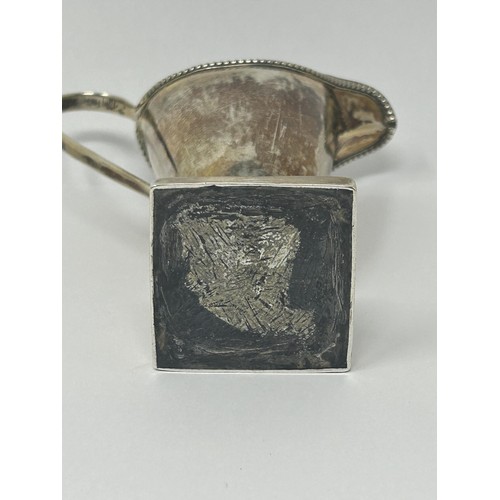 171 - A George III silver cream jug, London 1782