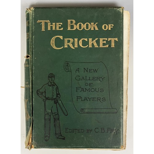 1096 - Cricket Of Today Illustrated, 2 vols., The Book Of Cricket, and Famous Cricketers, assorted sporting... 