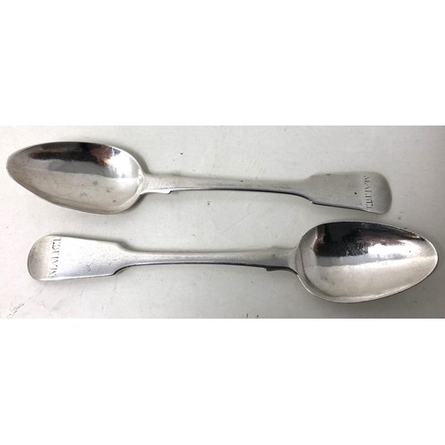 244 - Assorted silver teaspoons, various dates and marks, 3.6 ozt (8)