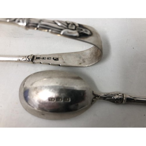 253 - A George V silver salver, Birmingham 1925, 10.4 ozt, a set of six silver plated apostle spoons and m... 