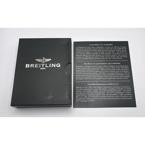 375 - A gentleman's stainless steel Breitling for Bentley Chronometer wristwatch, boxed with paperwork