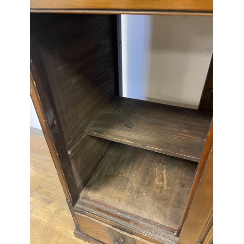 1167 - A Japanese step Tansu cabinet, 145 cm wide