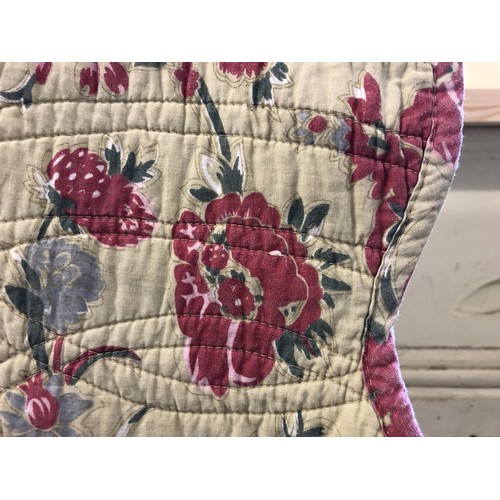 856 - A vintage patchwork quilt, and another (2)