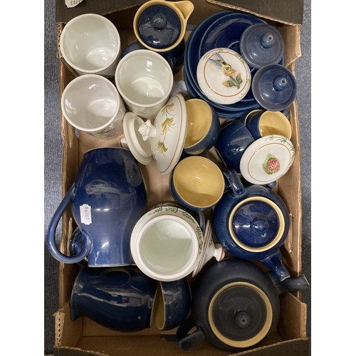 1012 - Assorted ceramics and glass (4 boxes)