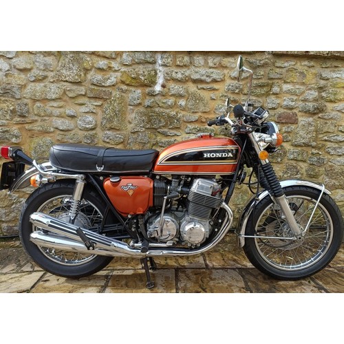 1977 Honda CB750 K6 Registration number UDV 311R Frame number CB750-2578402  Engine number CB750E-246