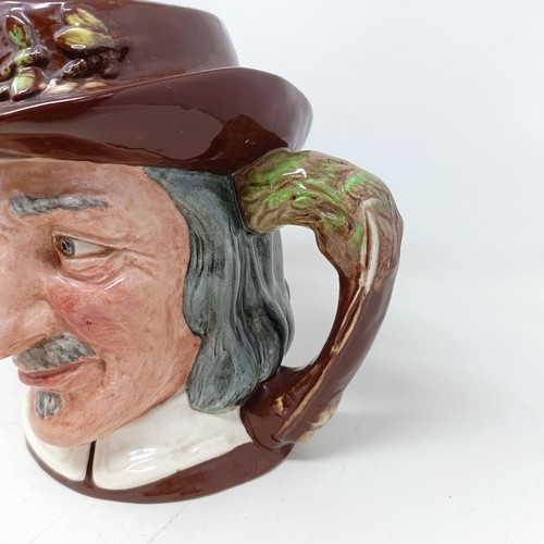 719 - A Royal Doulton character jug, Simon The Cellarer, Golfer D6623, Old King Cole, Izaak Walton, D6404,... 