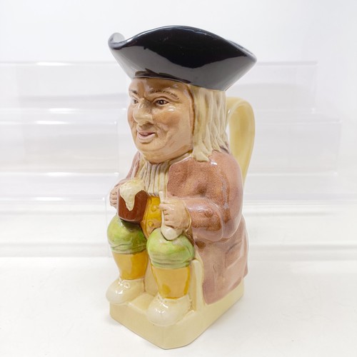 720 - A Royal Doulton Toby jug, Toby XX, The Squire, Sir John Falstaff, Sir Winston Churchill, The Huntsma... 