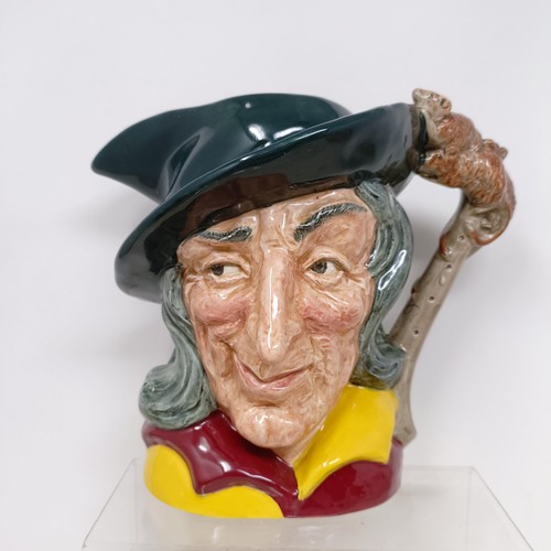 725 - A Royal Doulton character jug, The Falconer D6533, Beefeater D6206, Simon The Cellarer, Ugly Duchess... 