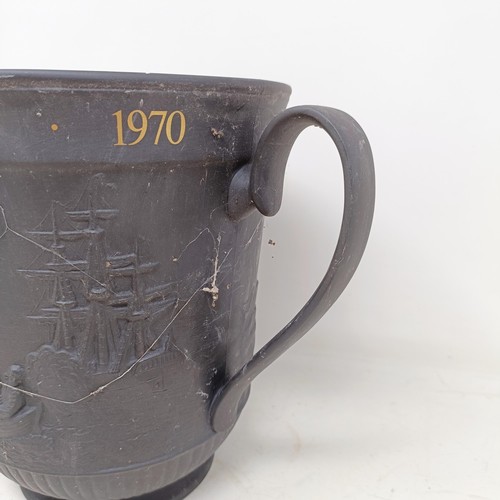 746 - A Royal Doulton limited edition commemorative two handled cup, commemorating the 200th Anniversary o... 