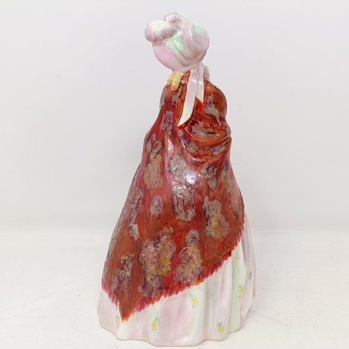 754 - A Royal Doulton figure, Best Wishes HN3426, Penelope HN1901, The Orange Lady HN1759, The Paisley Sha... 