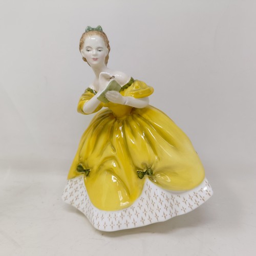 757 - A Royal Doulton figure, Thanksgiving HN2446, Bunny HN2214, Dinky Doo HN1618, Little Boy Blue HN2062,... 