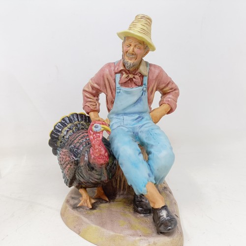 757 - A Royal Doulton figure, Thanksgiving HN2446, Bunny HN2214, Dinky Doo HN1618, Little Boy Blue HN2062,... 