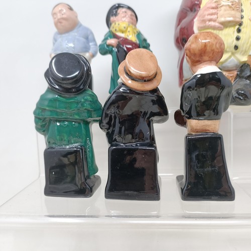 766 - A Royal Doulton Dickens figure, Sam Weller, Uriah Heep, Tiny Tim, Tony Weller, David Copperfield, Fa... 