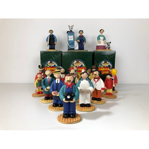 310 - A Robert Harrop Camberwick Green figure, Mr Wantage, No CG57, Mr Munnings, No CG37, Mr Dingle, No CG... 