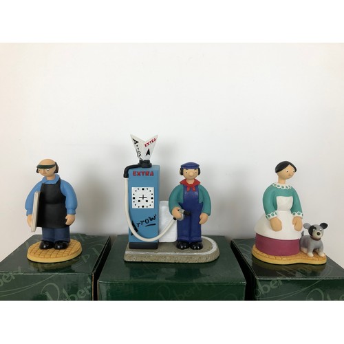 310 - A Robert Harrop Camberwick Green figure, Mr Wantage, No CG57, Mr Munnings, No CG37, Mr Dingle, No CG... 