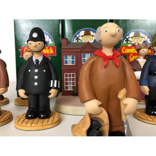 319 - A Robert Harrop Camberwick Green model, Colley's Mill, No CGB.01, and Camberwick Green figures Mrs H... 