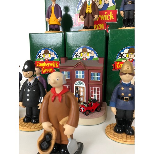 319 - A Robert Harrop Camberwick Green model, Colley's Mill, No CGB.01, and Camberwick Green figures Mrs H... 