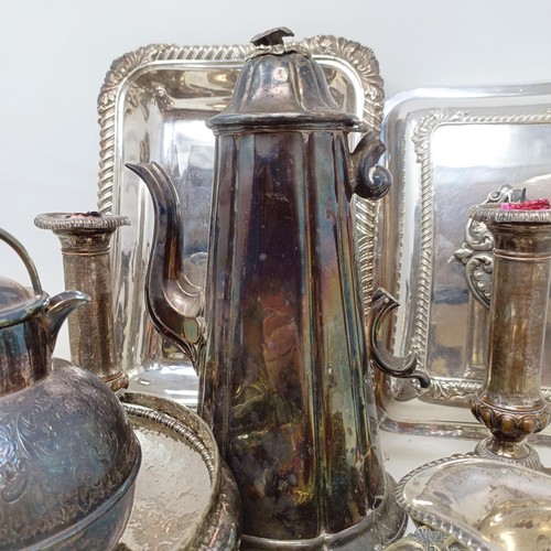 803 - Assorted silver plate (box)