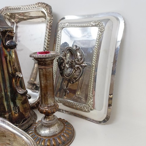 803 - Assorted silver plate (box)