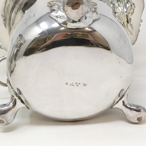 817 - A pair of silver plate champagne buckets