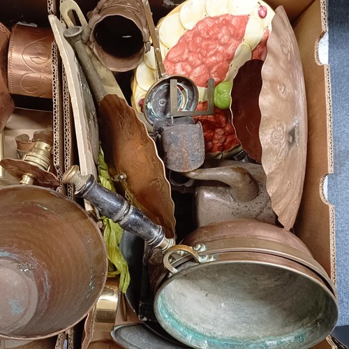 843 - Assorted metalwares (2 boxes)