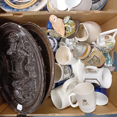 849 - Assorted ceramics (2 boxes)