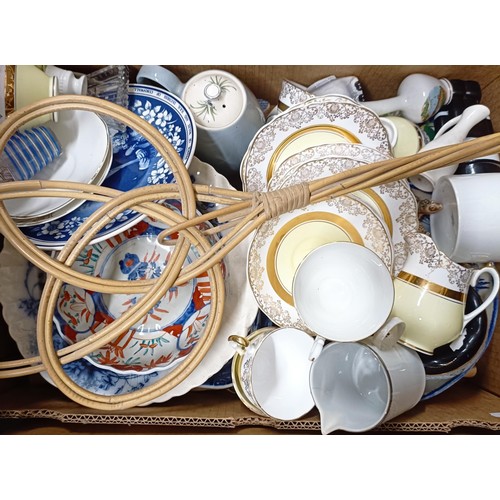 849 - Assorted ceramics (2 boxes)