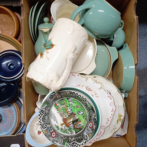 851 - Assorted ceramics and glass (5 boxes)