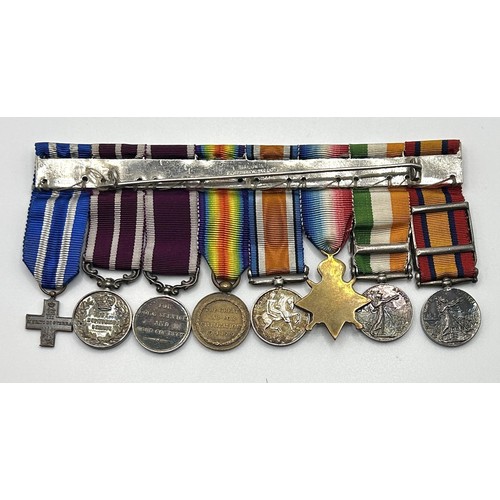 537 - A group of eight miniature Medals, including a Queen's South Africa Medal, with Cape Colony, Transva... 