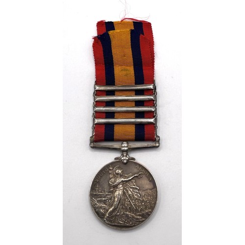 562 - A Queen's South Africa Medal, awarded to 2728 Drmr S Connell 1st Rl Innis Fus, with Cape Colony, Tug... 