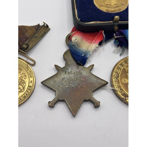 606 - A 9ct gold medal, for County Middlesex Football Association, awarded for Senior Cup Winners 1938-193... 