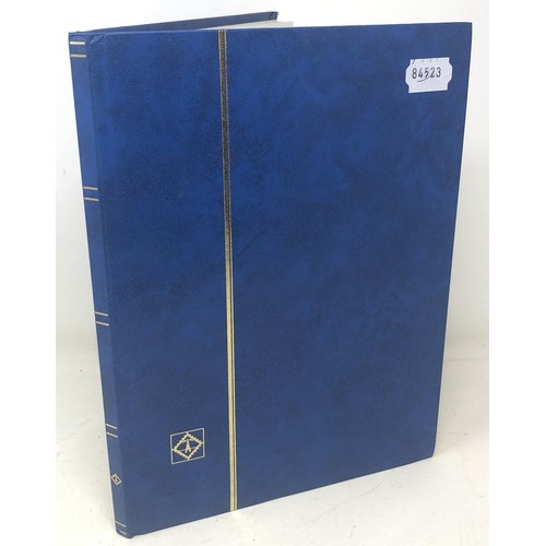 377 - A stock book, with 320 first class stamps, all mint, in stripes and sets, face value £430+