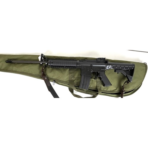 618 - A Colt M4 carbine air rifle, with a soft case