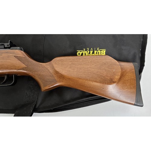 619 - A BAM .22 air rifle, with a soft case