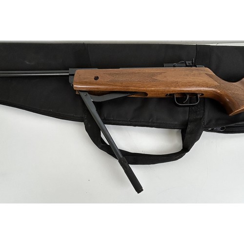 619 - A BAM .22 air rifle, with a soft case