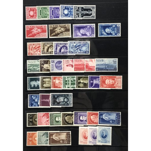 415 - Italy- Fine unused selection of 1920s-1930s sets with better incl. 1923 Fascist set, 1933 Balbo Trip... 