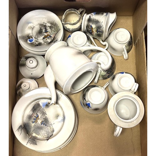 960 - Assorted ceramics and glass (3 boxes)