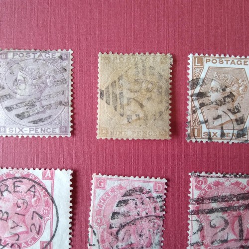 43 - GB mixed lot of early Victorian used, some nice postmarks