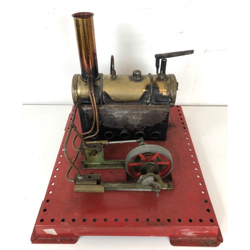 344 - A stationary steam engine