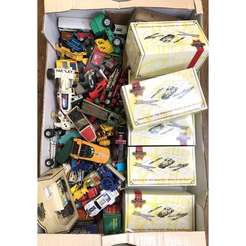 346 - Assorted toy cars (box)