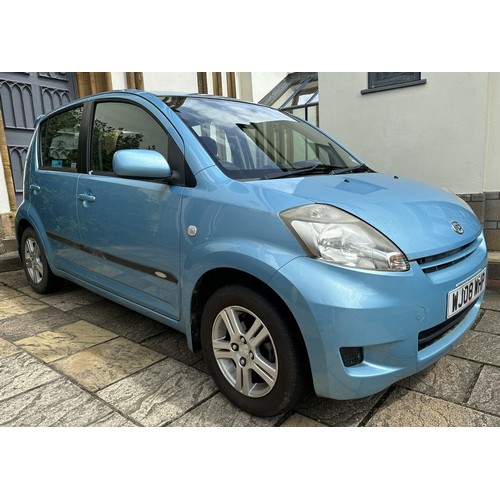 800 - On instructions of the executors: A 2008 Daihatsu Sirion hatchback 1.3 SE five door motor car, autom... 