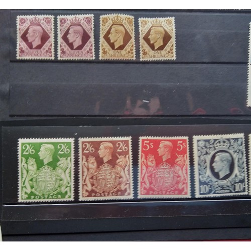 165 - GB comprehensive collection of George V1