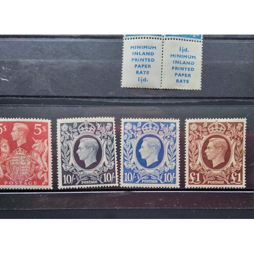 165 - GB comprehensive collection of George V1