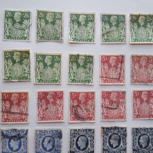 168 - GB 1938 high values selection used