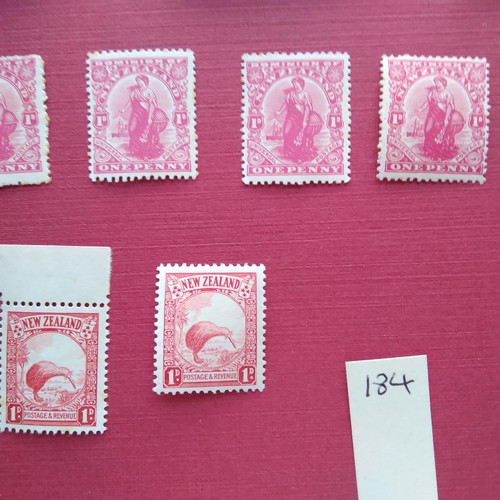 184 - New Zealand good early unused selection including blocks