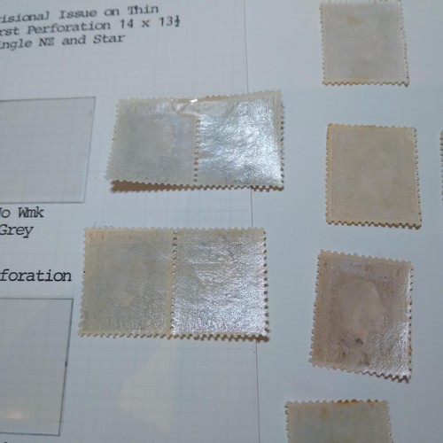 189 - New Zealand George V selection of unused, many shades