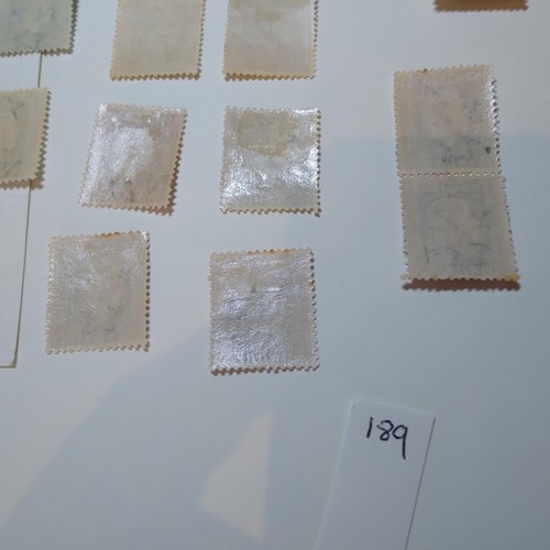 189 - New Zealand George V selection of unused, many shades